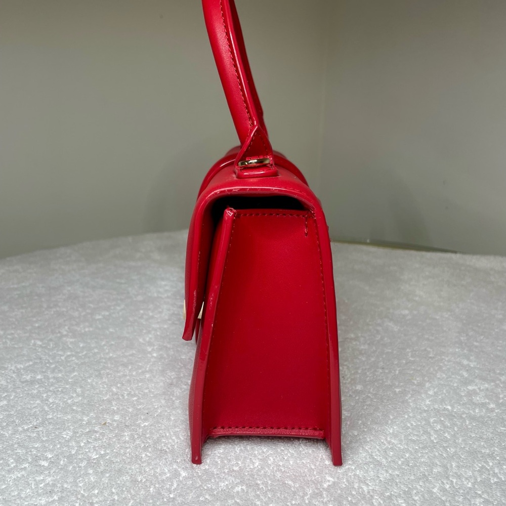 Red Designer Handbag - Picture 4 of 13
